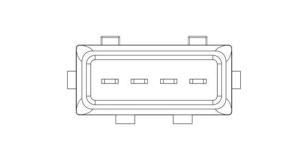 Débitmètre de masse d'air NGK 92062